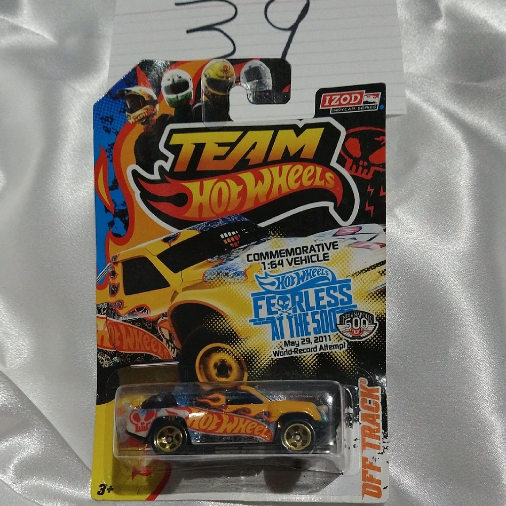Team Commemorative Car - Orange and Blue NWOT